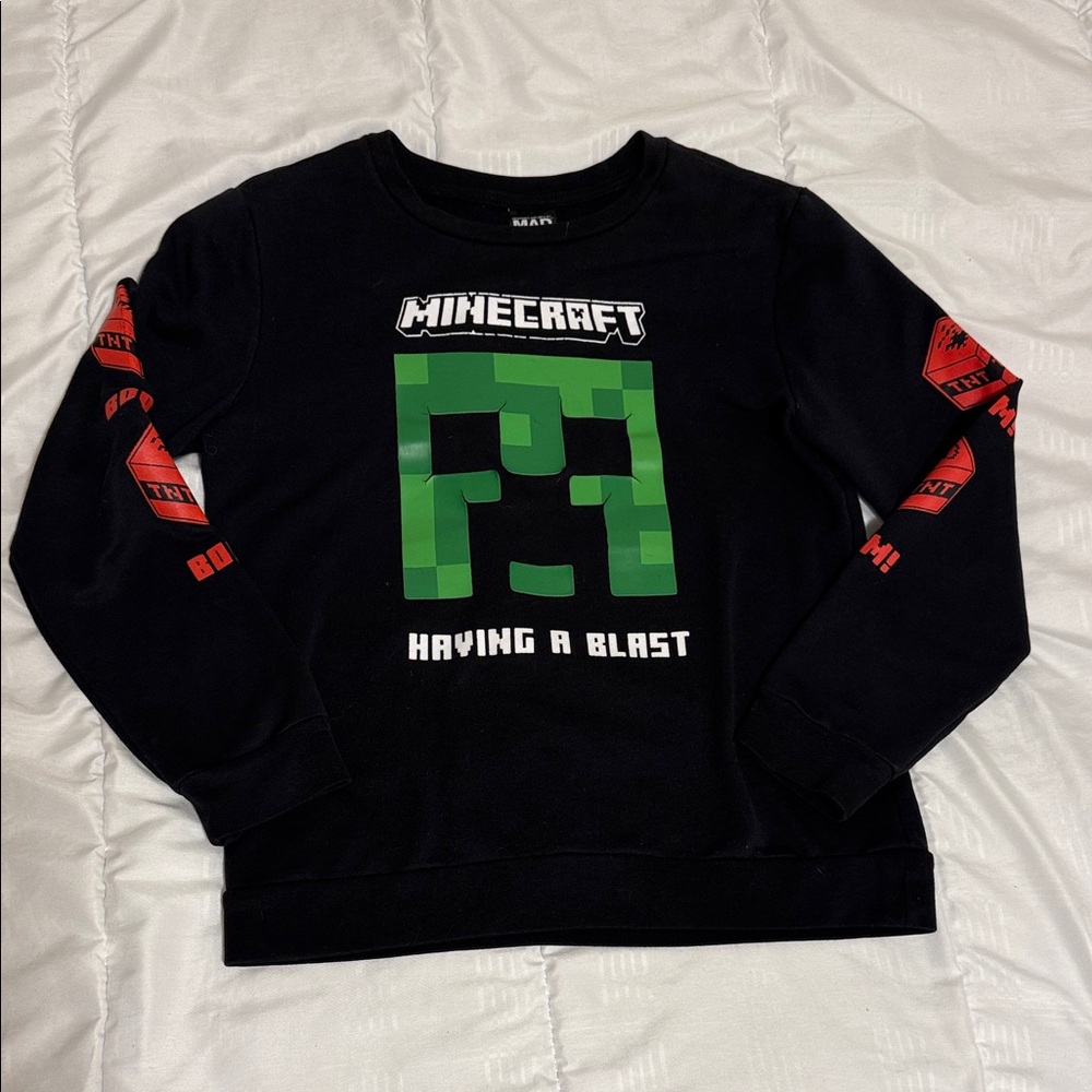 Kids Minecraft Crew Neck